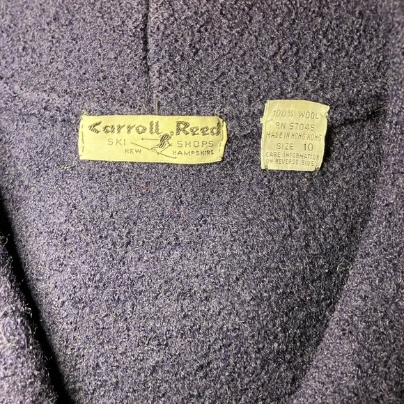 Vintage Carrol Reed ski shops wool cardigan - Picture 3 of 4